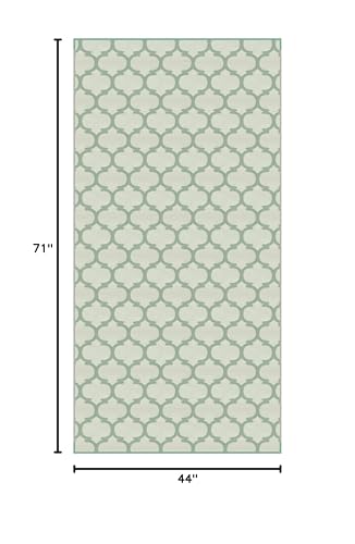 Reversible Lippert All-Weather RV Patio Mat Green 8' x 16'