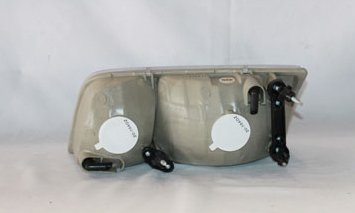 Right TYC Headlight Assembly Compatible with 1998-2011 Ford Crown Victoria