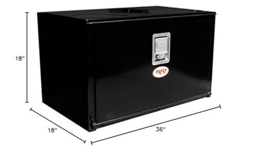 H361818 RKI 36 x 18 x 18 in. Steel Underbody, Black