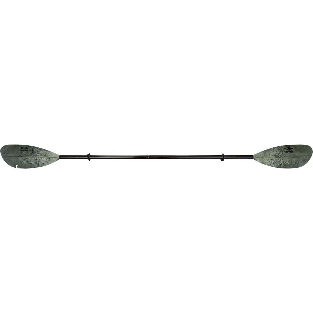 Magic Angler Carlisle Kayak Paddle with Polypropylene Blades and Wrapped Fiberglass Shaft, 260cm - Camo