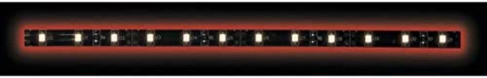 Heise - Black Base Red 3M 60 LEDs Per (LED Type: 5050) - Retail Pack (H-R350-BLK)