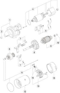 Starter Mahle - MS235