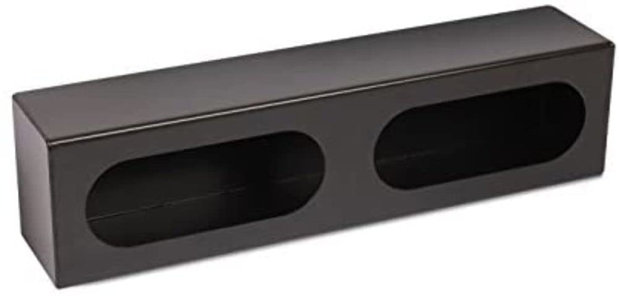 MT-BOX65-2 Custer 6.5" Oval Two Holes Black Steel Mounting Box
