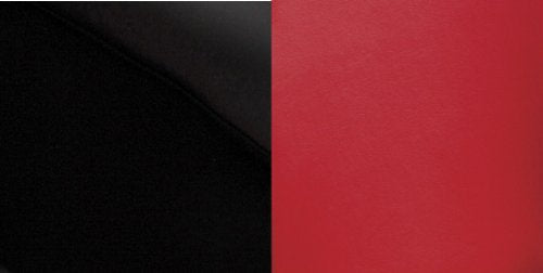 Fia Custom Fit SL62-46 RED Rear Seat Cover Bench Seat 2nd Row - Leatherette (Black w/Red Center Panel)