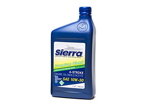 Yamaha Outboard Oil Change Kit Sierra International 18-9391, Includes 5 Quarts 10W-30 Oil, Oil Filter, Crankcase Drain Gasket