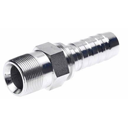 G18100-0808 nobrandname Male Pipe (NPTF - 30 Cone Seat) (Stainless Steel Spiral)