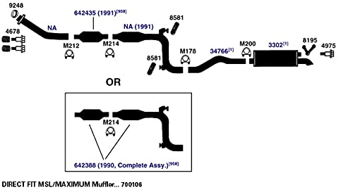 700106 AP Exhaust Products Muffler Exhaust