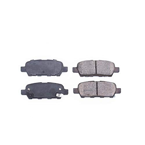 Power Stop Z16 16-1288 Rear Ceramic Brake Pads For EX35, FX35, INFINITI, INFINITI, Q60, 370Z, Altima, Juke, Rogue, Rogue Select, Sentra [Model Specific]