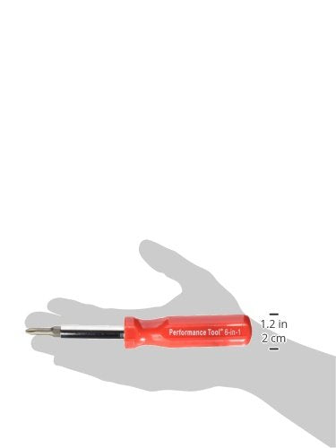 W975 Performance Tool 6-in-1 Quick Change Screwdriver With Hex Torque Handle, Chrome Vanadium Steel