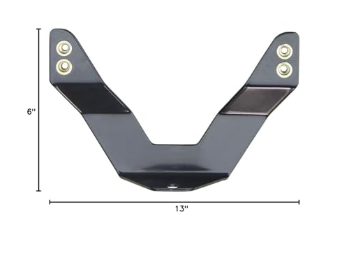 32-0055 Westin Bull Bar License Plate Relocator Black
