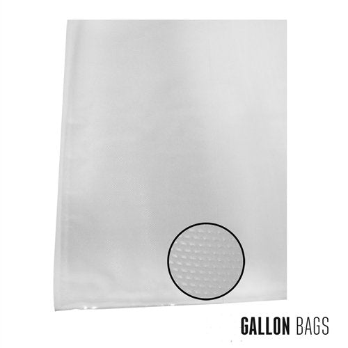 Weston 42 Count, Gallon Size 11" x 16" Vacuum Sealer Bags for Food, BPA-Free, for Meal Prep and Sous Vide, Microwave Safe (30-0108-W), Qty 11x16, Transparent