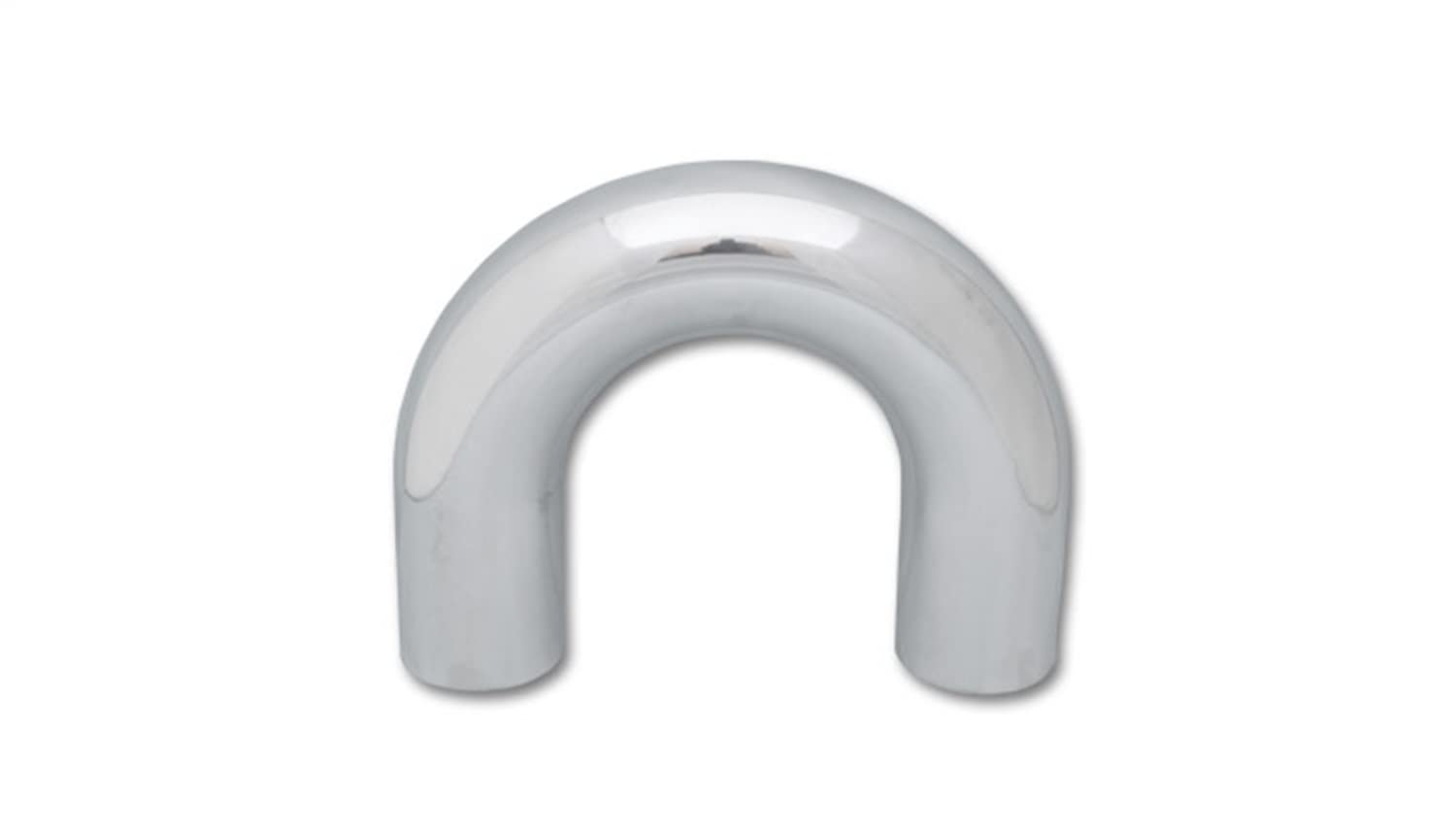 2870 Vibrant Power Tubing, 180 degree elbow, Aluminum, Polished, 3.50 in. Outside Diameter, 4.75 in. Centerline Radius, 4.00 in. Leg Length, each