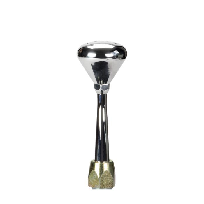 ES Shifter Lokar Performance Products GM 6L80 Chrome 6" Straight Lever Mushroom Polished Knob