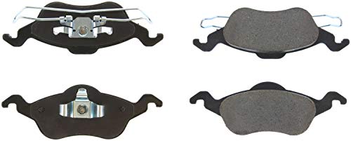 Front StopTech 308.08160 Brake Pads with Shims and Hardware Street