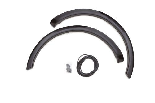 Lund SX310SA Black Sport Style Elite Series Standard Front Fender Flare - 2 Piece