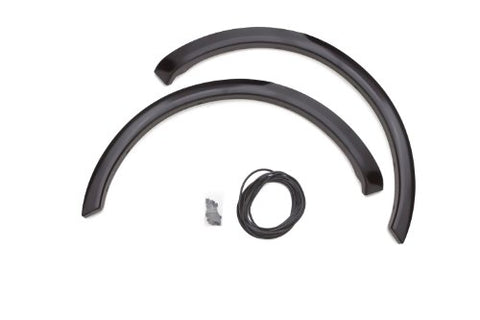 Lund Elite Series SX314SA Black Sport Style Standard Front Fender Flare - 2 Piece