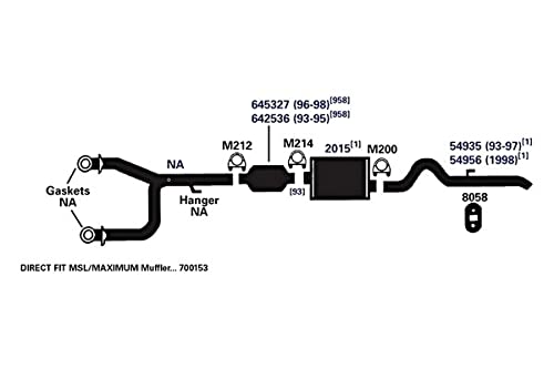 700153 AP Exhaust Products Muffler