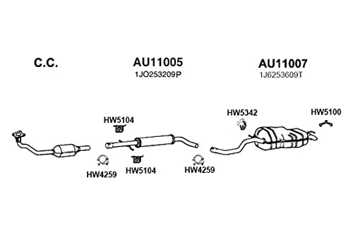HW5104 Ansa - Exhaust Hanger