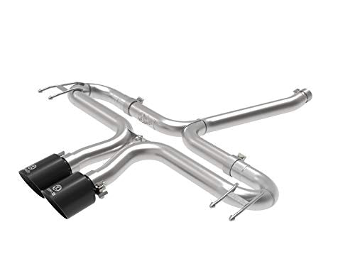 Takeda aFe Power 2-1/2 IN 304 Stainless Steel Axle-Back Exhaust System w/Black Tips