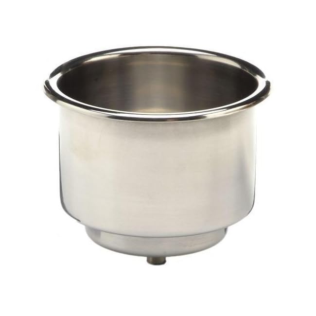 Stainless Steel T-H Marine Cup Holder