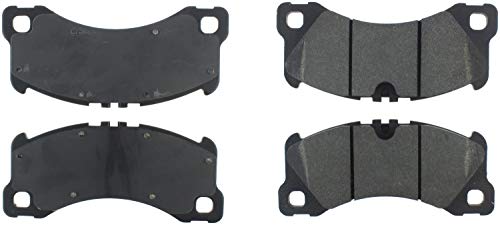 Front StopTech 308.13490 Brake Pads with Shims and Hardware Street