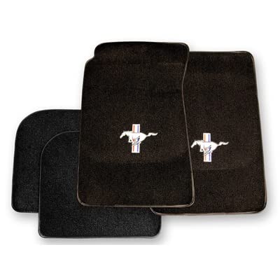 Black Scott Drake Classic - Custom Emb. Floor Mat (ACC-FM-CPFB-BK)