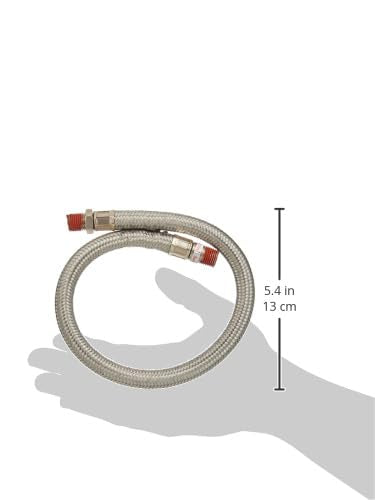 18" Viair 92804 Stainless Steel Braided Leader Hose without Check Valve
