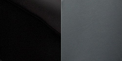 Custom Fit Fia SL62-27 GRAY Rear Seat Cover Split Seat 60/40 - Leatherette, (Black w/Gray Center Panel)