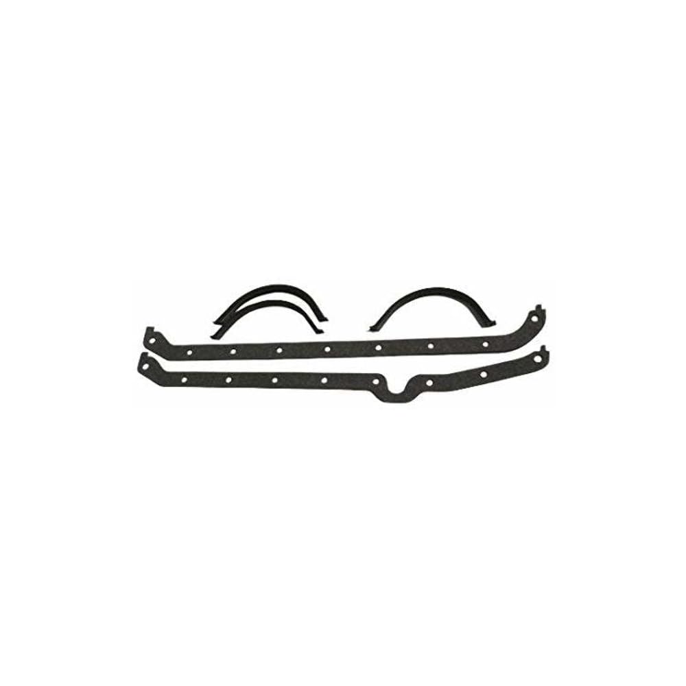 Premium Milodon Crushproof Oil Pan Gasket for Small Block Chevy