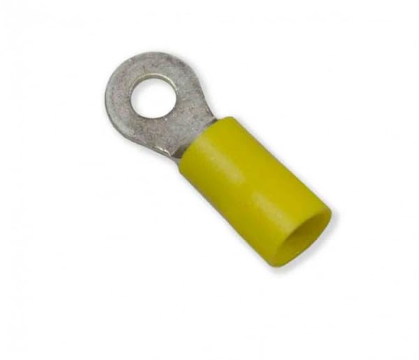 Wirthco 80357 Battery Doctor Vinyl Ring Terminal 12-10 AWG - 3/8" Stud, 100 Pack