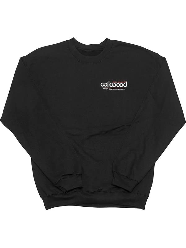 450-10597-LG Wilwood Sweatshirt, Crew, Black, LRG