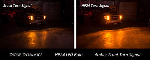 HP24 LED 7443 Bulb Cool White Switchback Single Diode Dynamics