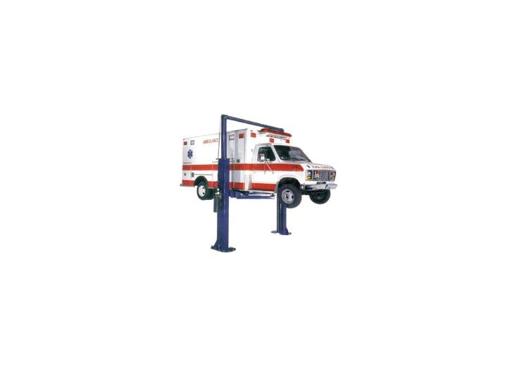 TP15KCX Tuxedo Distributors Two Post Left - Symmetric Clear Floor -15000 LB