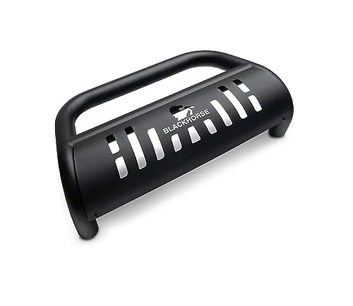 Black Horse Off Road Black Bull Bar with Skid Plate CBB-FOB2601SP Compatible with 2008-2011 Mazda Tribute/Mercury Mariner & 2008-2012 Ford Escape