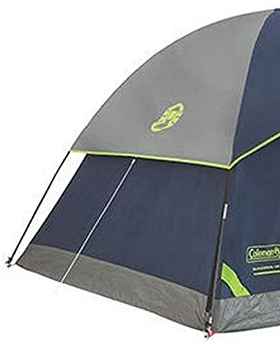 Sundome Coleman Dome Tent, 4 Person, Blue/Gray