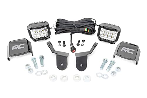 3" Rough Country Wide Angle Cube LED Kit for 16-22 Honda Pioneer 1000-92012