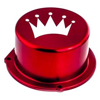 TurboXS Red txs-W15-VPC-RED Vacuum Pump Cover (15-16 Subaru WRX Billet Aluminum), 1 Pack
