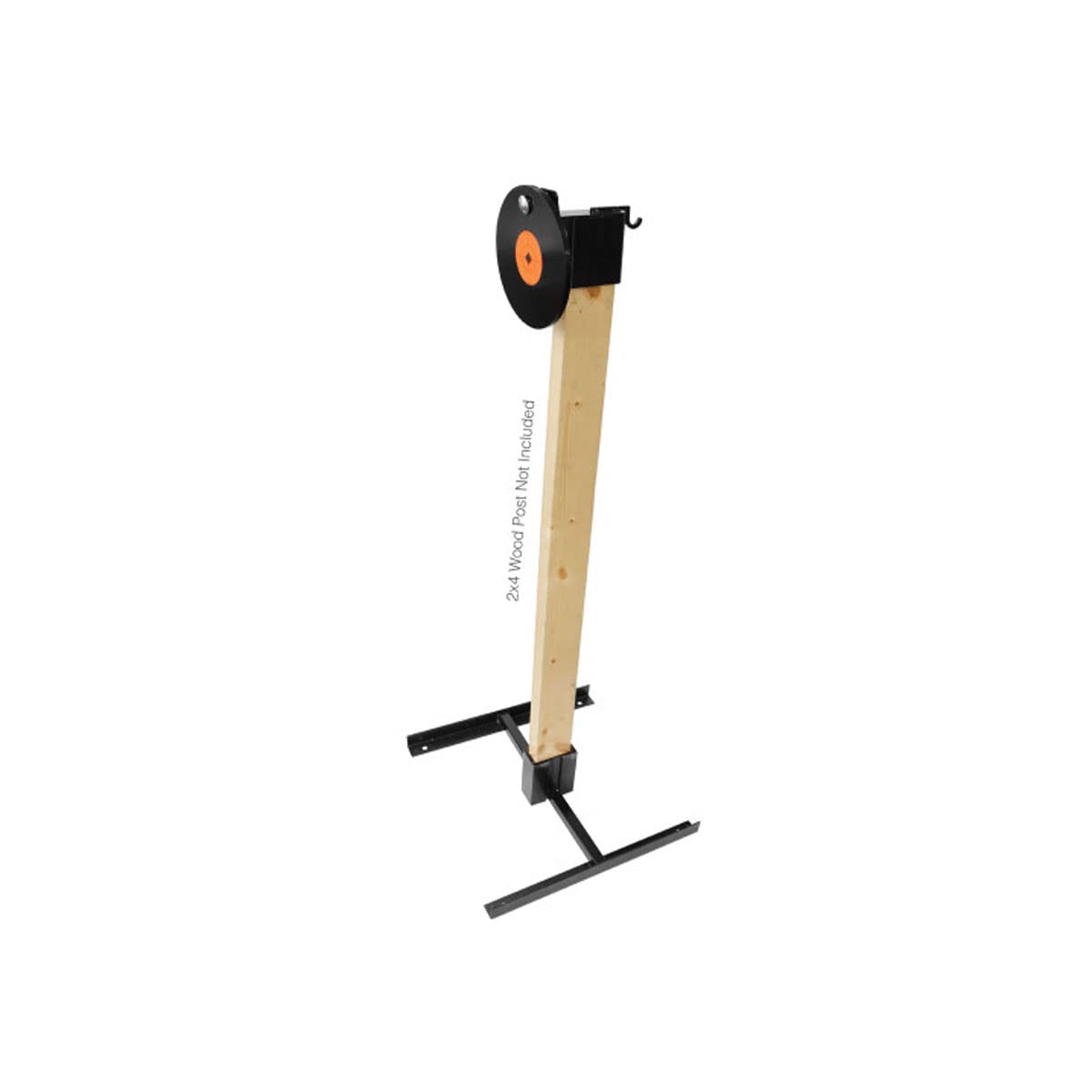 Birchwood Casey Range Pack Steel with Target Stand, Gong Holder and 8" Single Hole AR500 Gong for Target Shooting