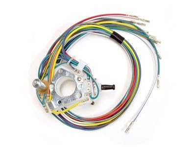 Turn Signal Switch Scott Drake Without Tilt, Compatible with 1968 Ford Mustang, Model C8SZ-13341-A