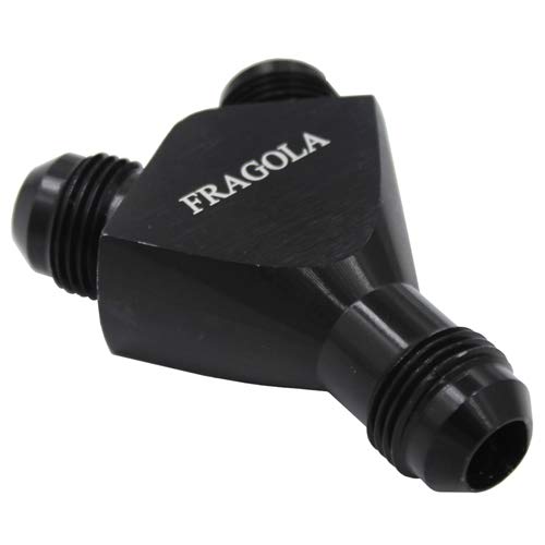 Fragola Performance Systems 900617 Y-Fitting 12An Male Outlets X 16An Male Inlet