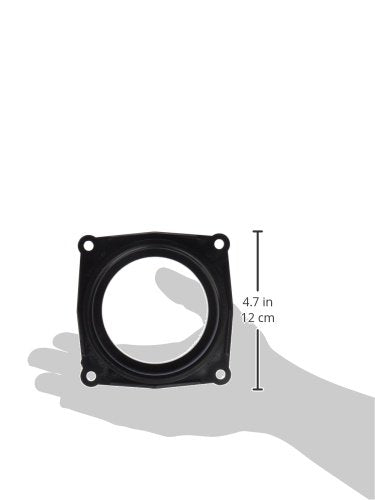 66V13 LaSalle Bristol Slip Socket Flange - 3", black