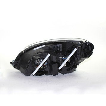 Right TYC Headlight Assembly Compatible with 2008-2011 Mercedes Benz C-Class