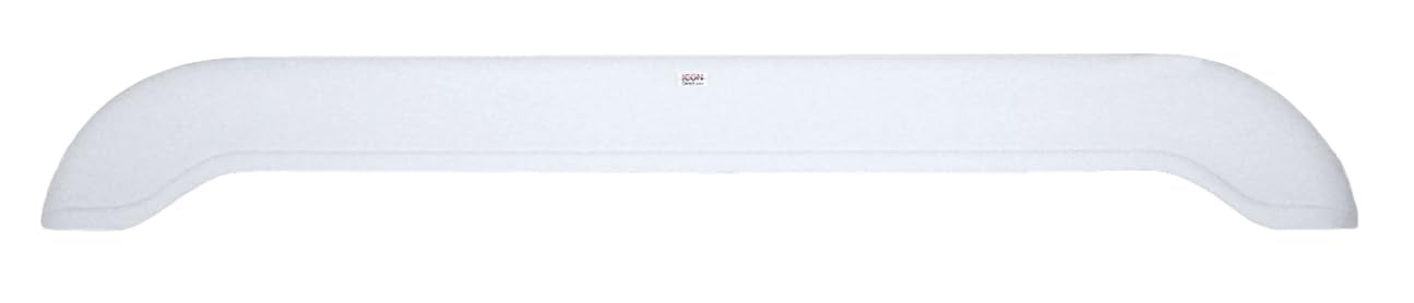 Tandem Axle Fender Skirt ICON 12057 FS2057 for Extreme RV - Polar White