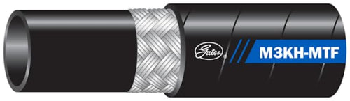 M3KH Gates-4M3KH-MTFXREEL Wire Braid Hose - High-Temp - SAE 100R17 - MegaTuff® Cover, 1/4"x440', 3250 Working PSI, -40°F to +250°F Temperature