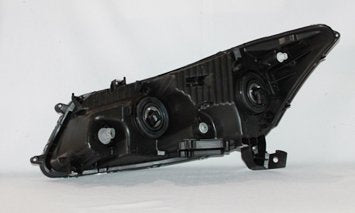 Right TYC Headlight Assembly Compatible with 2008-2012 Honda Accord