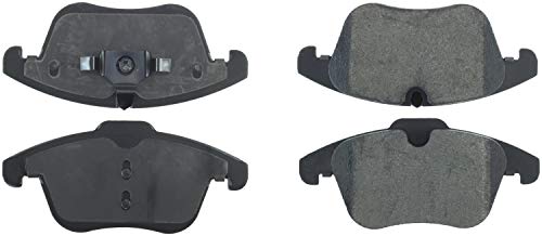 Front StopTech 308.12410 Brake Pads with Shims; Street
