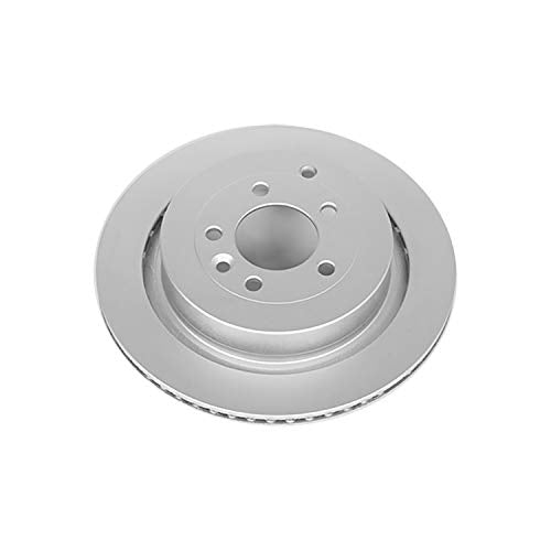 Power Stop EBR1046EVC Evolution rear Genuine Geomet® Coated Brake Rotor For Land Rover LR3 2005-2009, Land Rover LR4 2010-2016, Land Rover Range Rover Sport 2006-2013 [Model Specific]