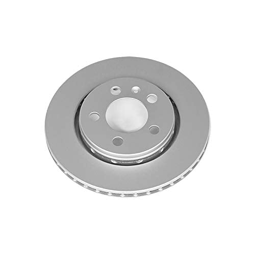 Power Stop EBR647EVC Evolution rear Genuine Geomet® Coated Brake Rotor For Audi TT Quattro 2000-2006, Volkswagen Golf 2002-2003, Volkswagen Jetta 2003-2005 [Model Specific]