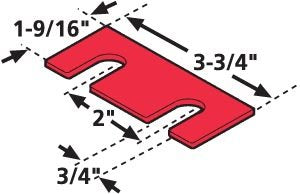 FRTLNR Specialty Products Company Shim 1/8" (6) 35022