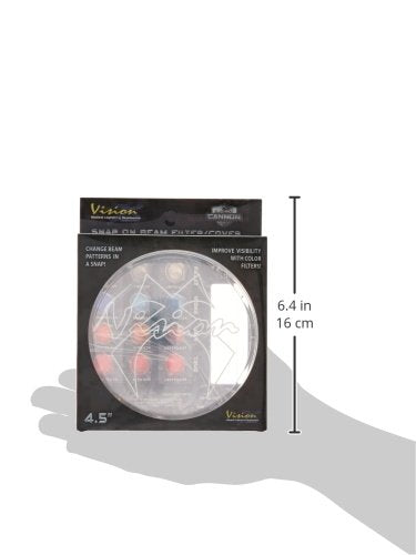 Cannon Vision X Lighting 9151151 Clear 4.72" Polycarbonate Light Cover